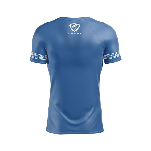 Baby Blue Denny Prokopos Classic Rash Guard