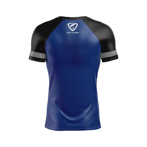 Black/Blue Denny Prokopos Signature Rash Guard