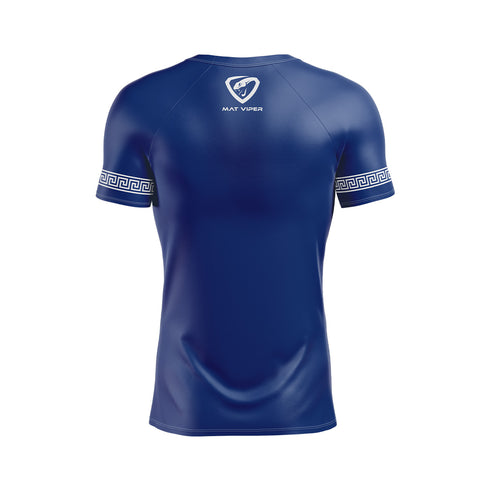 Blue Denny Prokopos Signature Rash Guard