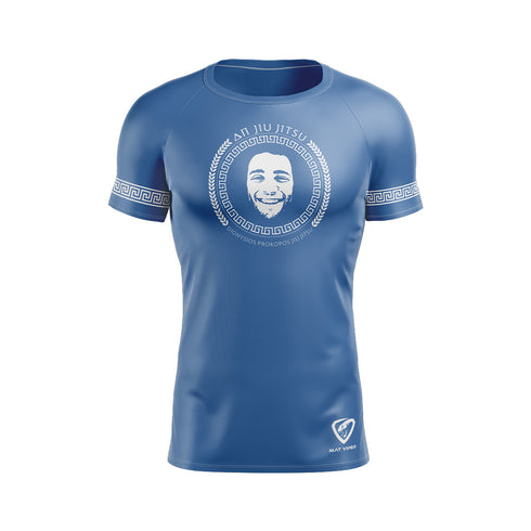 Baby Blue Denny Prokopos Signature Rash Guard