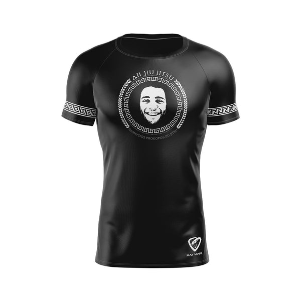 Black Denny Prokopos Signature Rash Guard