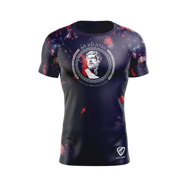 Denny Prokopos Classic Greek God of Jiu Jitsu Rash Guard