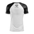 Law School MMA White w/ Black Sleeves Rash Guard