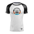Law School MMA White w/ Black Sleeves Rash Guard
