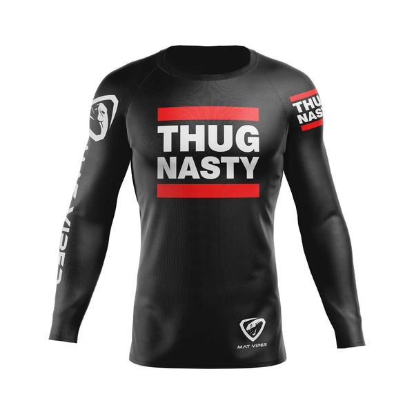 Official "Thug Nasty" Long-Sleeve Rash Guard
