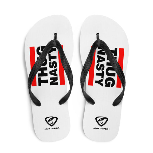 Bryce Mitchell's "Thug Nasty" Flip Flops