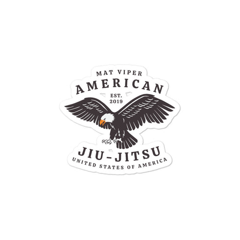 American Jiu-Jitsu Eagle Sticker